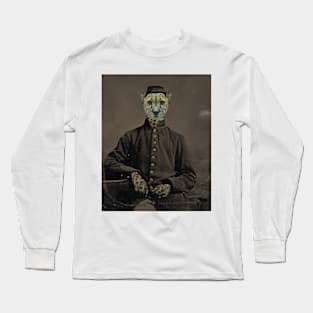 Cheetah Soldier Long Sleeve T-Shirt